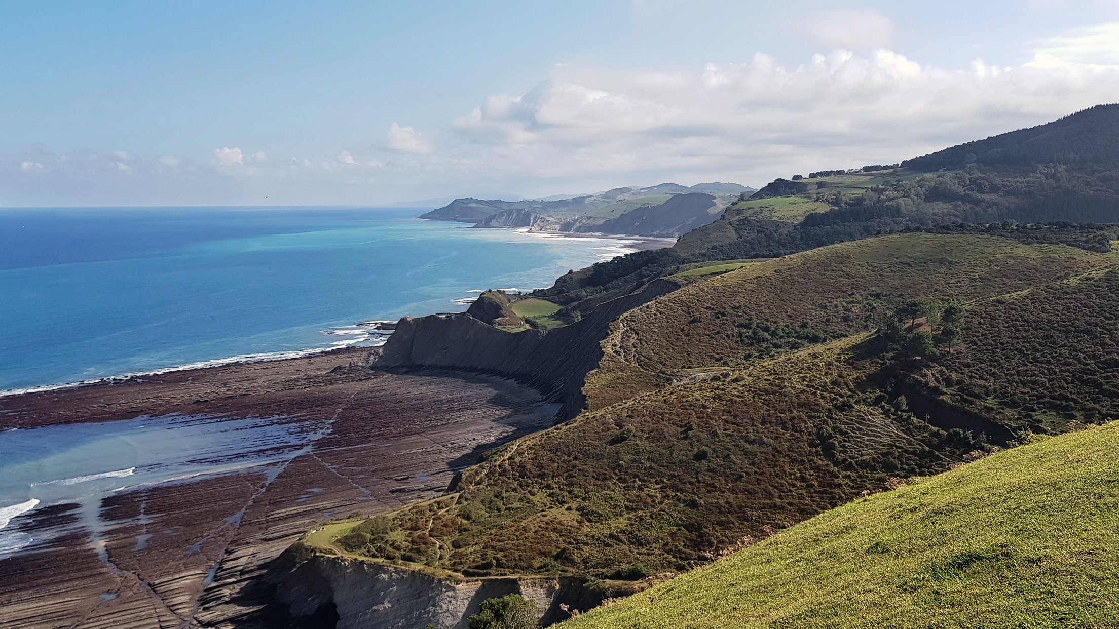 Le littoral basque entre Deba et Zumaia