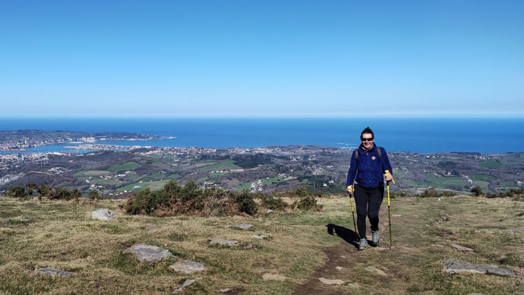 Vue sur Hendaye depuis le Xoldokogaina
