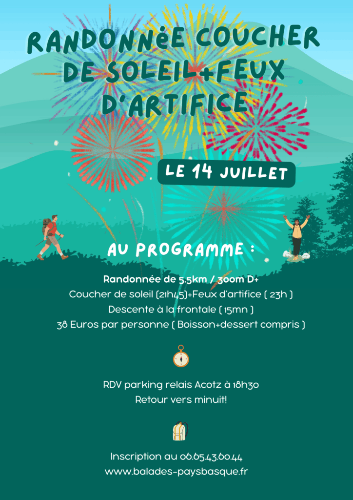 Le 14 juillet 1 - Laeti'tes Balades Pays Basque
