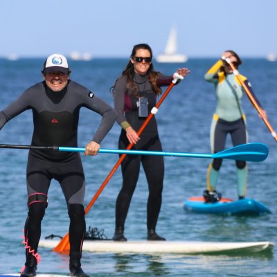 Initiation au stand up paddle baie de Saint Jean de Luz